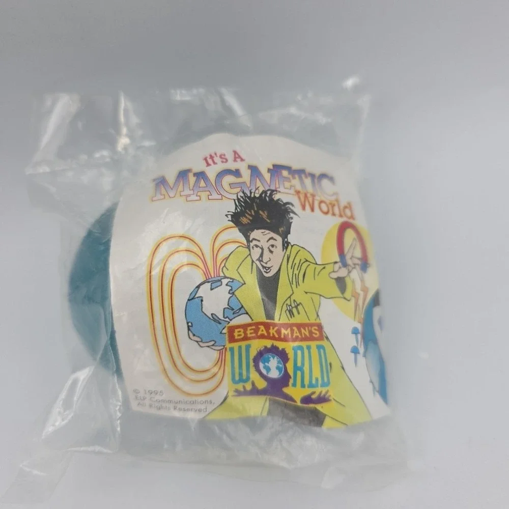 Carl's Jr. Hardees 1994‎ 1995 BEAKMAN'S WORLD Science PHYSICS Guy Magnetic World